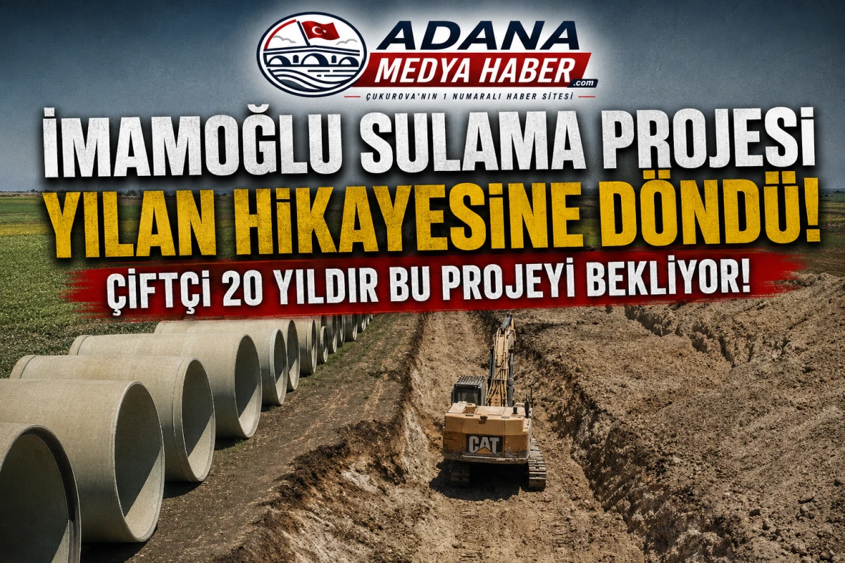 İmamoğlu sulama projesi yılan hikayesine d&ouml;nd&uuml;! &Ccedil;ift&ccedil;i 20 yıldır bu projeyi bekliyor! 