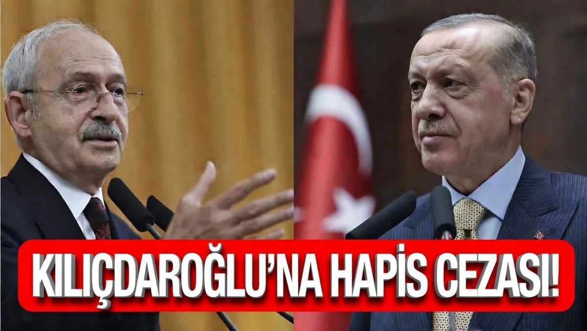 Kılı&ccedil;daroğlu'na Hapis Cezası! 