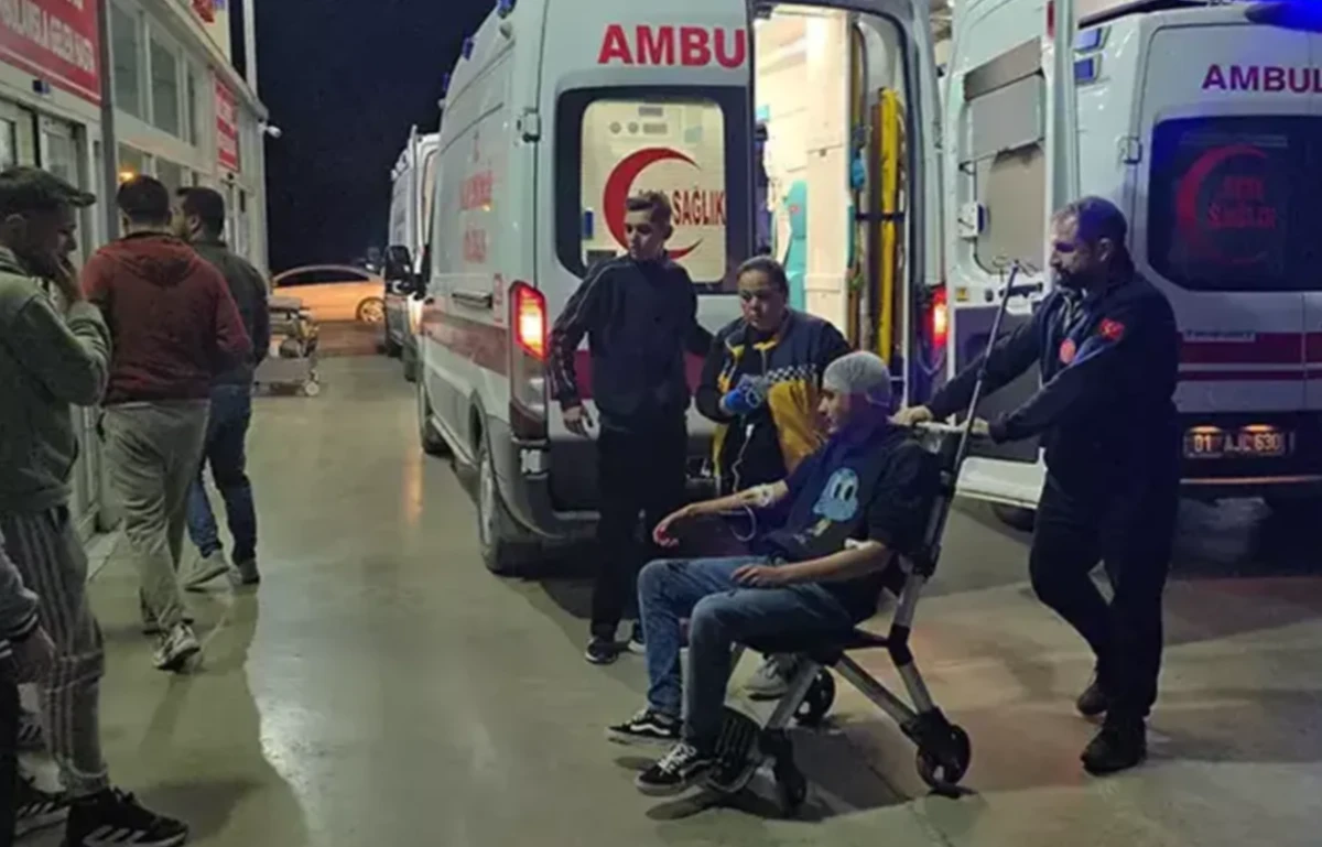 Kozan'da iki grup birbirine girdi... 2 Yaralı! 