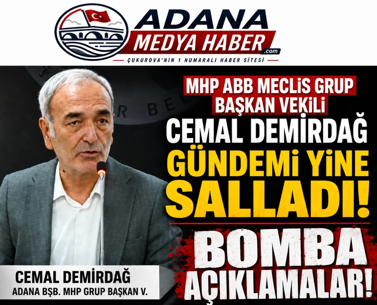 MHP ABB Meclis Grup Başkan Vekili CEMAL DEMİRDAĞ g&uuml;ndemi yine salladı! BOMBA A&Ccedil;IKLAMALAR! 