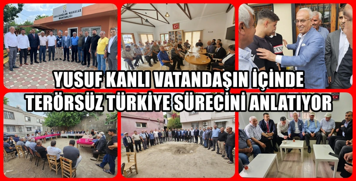 MHP Adana İl Başkanı TERÖRSÜZ TÜRKİYE'Yİ vatandaşa anlatıyor... 