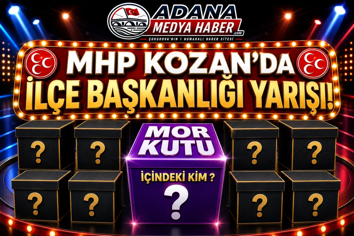 MHP Kozan'da İl&ccedil;e Başkanlığı Yarışı... MOR KUTUDA kimin ismi var ? 