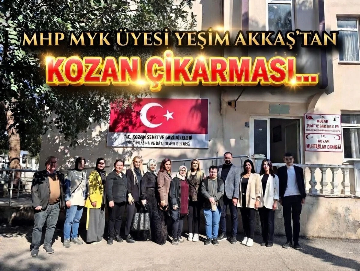 MHP MYK &Uuml;YESİ YEŞİM AKKAŞ'TAN KOZAN &Ccedil;IKARMASI... 