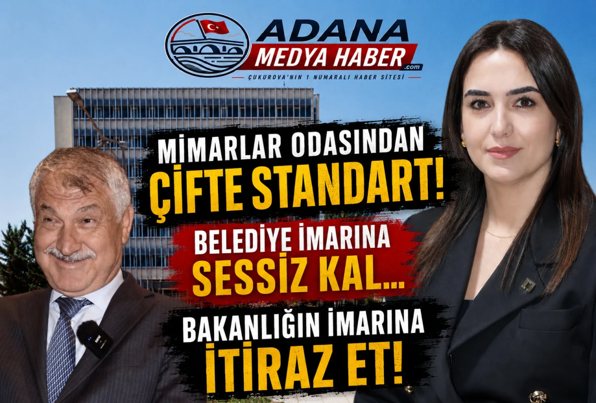 Mimarlar Odasından &Ccedil;ifte standart! Belediye İmarına sessiz kal... Bakanlığın İmarına itiraz et! 