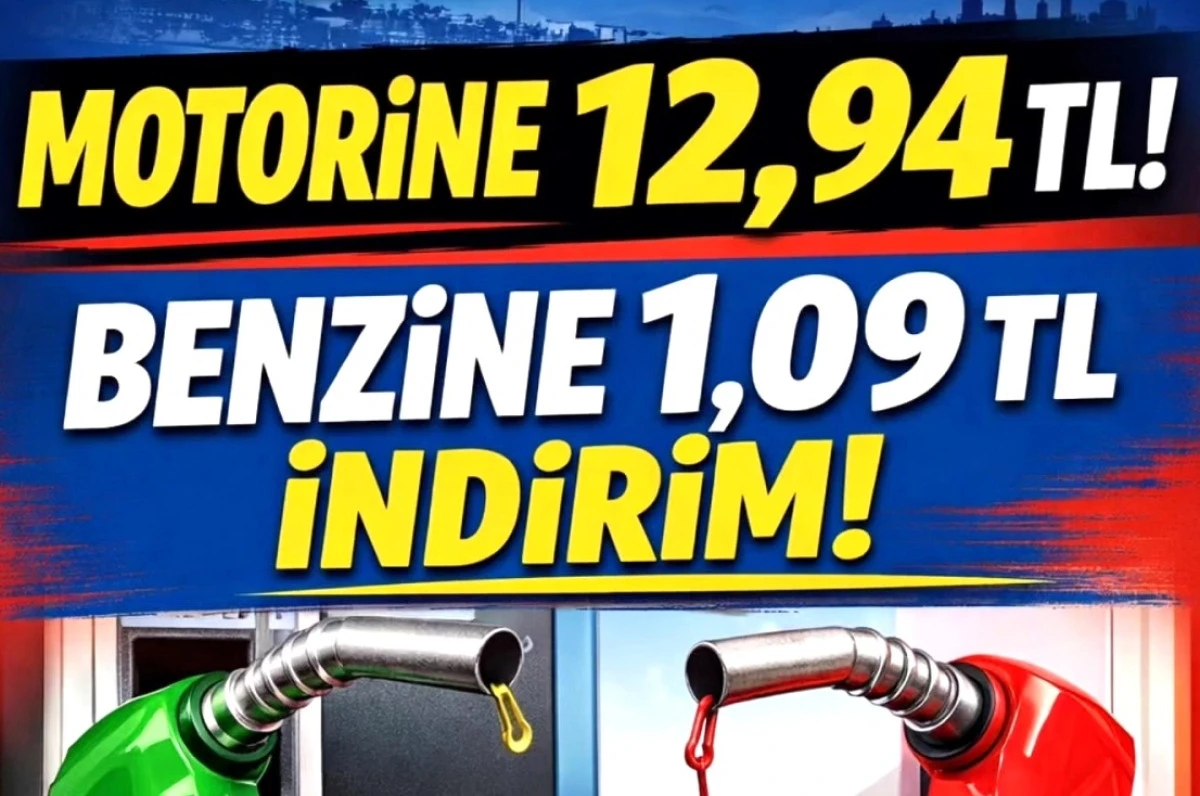 M&Uuml;JDELER OLSUN...! Akaryakıtta DEV İNDİRİM! 