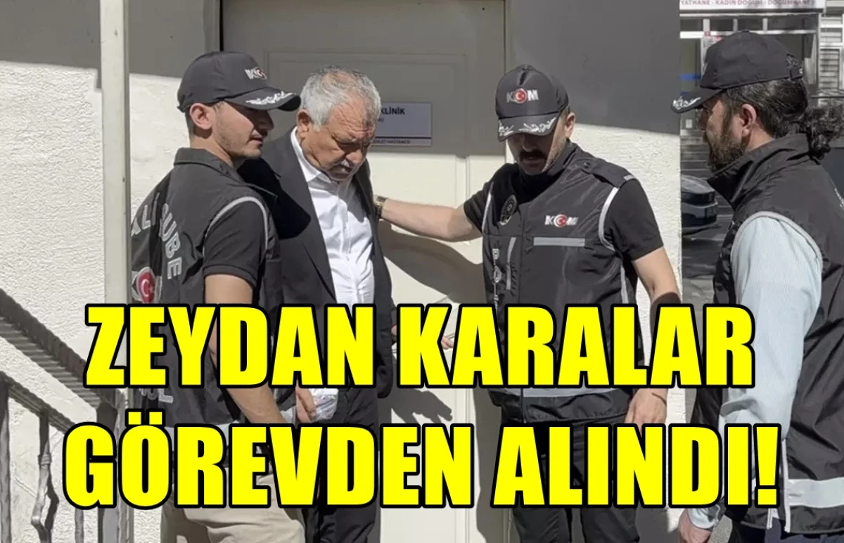 O artık Başkan değil...! CHP'li ZEYDAN KARALAR GÖREVDEN ALINDI! 