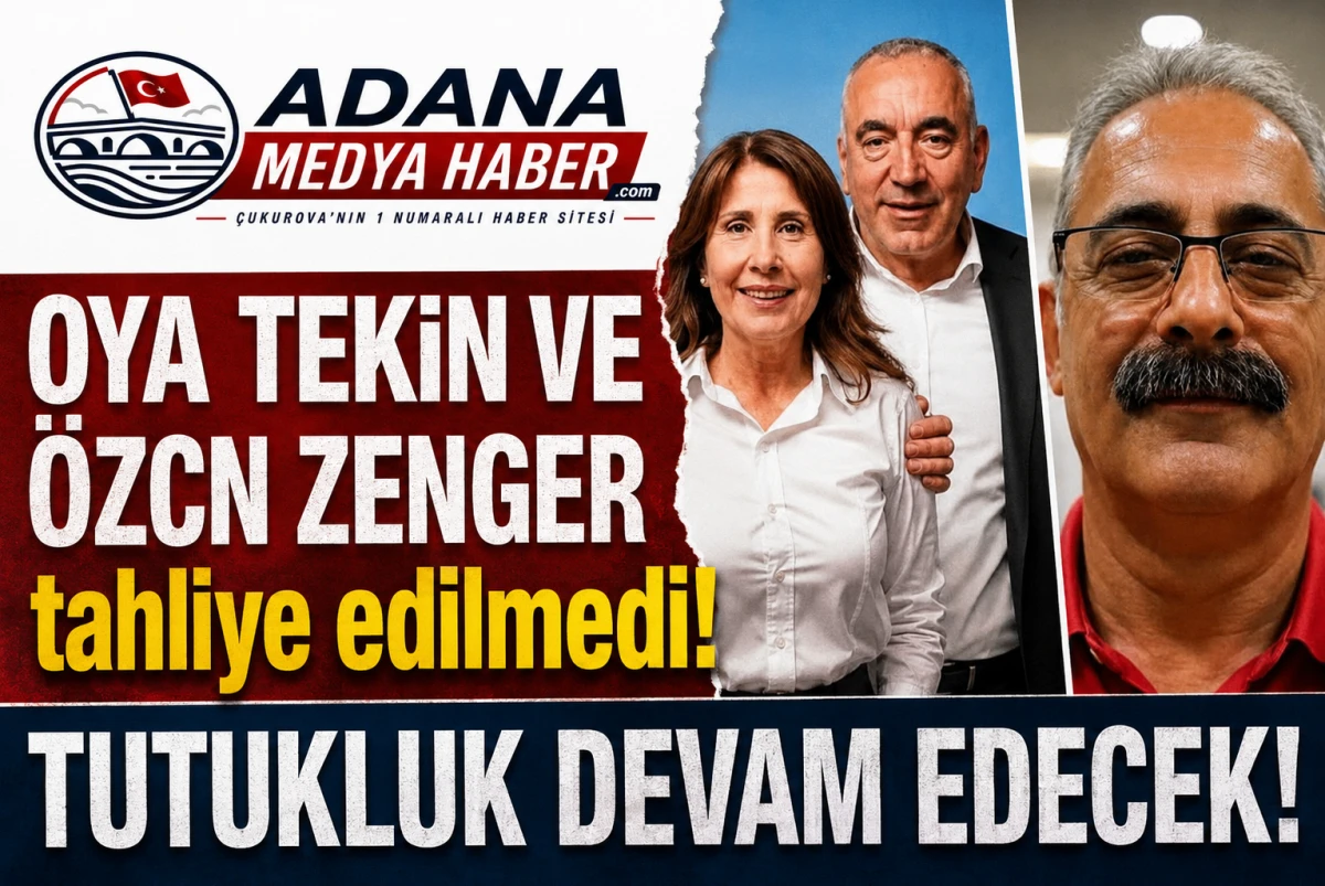 OYA TEKİN VE &Ouml;ZCN ZENGER tahliye edilmedi! TUTUKLUK DEVAM EDECEK! 