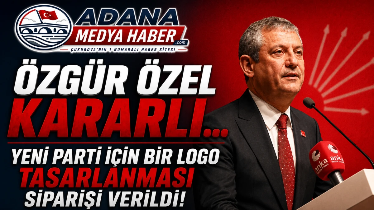 &Ouml;ZG&Uuml;R &Ouml;ZEL KARARLI... Yeni Parti i&ccedil;in bir logo tasarlanması siparişi verildi!