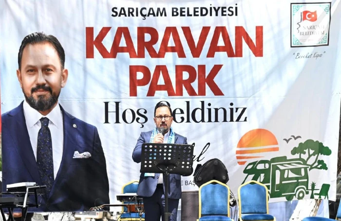 SARI&Ccedil;AM BELEDİYESİ KARAVAN PARKI HİZMETE A&Ccedil;ILDI