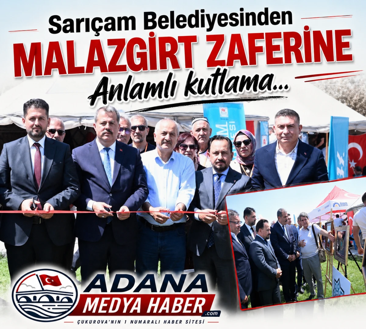 Sarı&ccedil;am Belediyesinden MALAZGİRT ZAFERİNE Anlamlı kutlama... 
