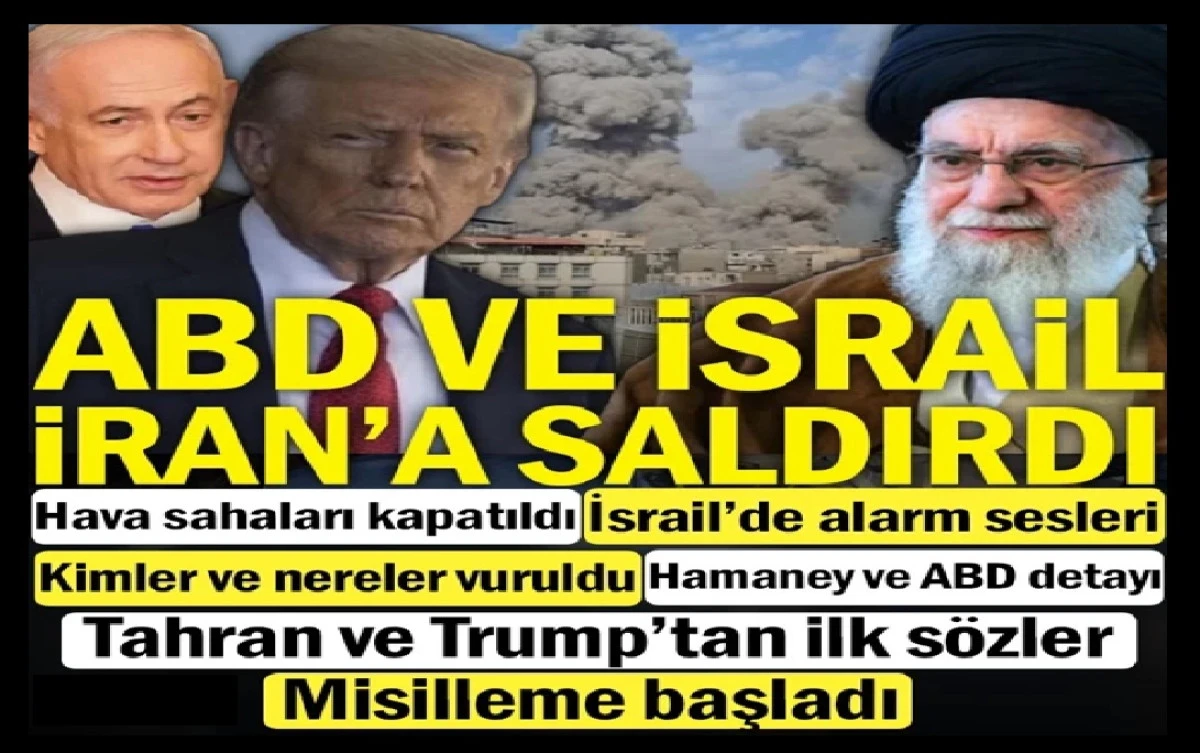 SON DAKİKA... İran İsrail'e Misilleme saldırıları başlattı! 