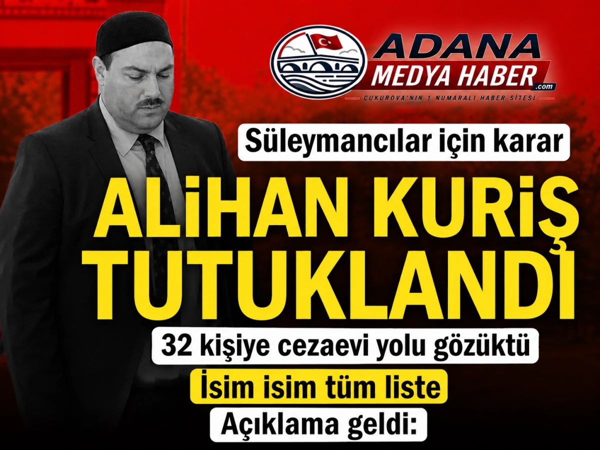 S&Uuml;LEYMANCILAR OPERASYONUNDA FLAŞ GELİŞME... Alihan Kuriş tutuklandı...!