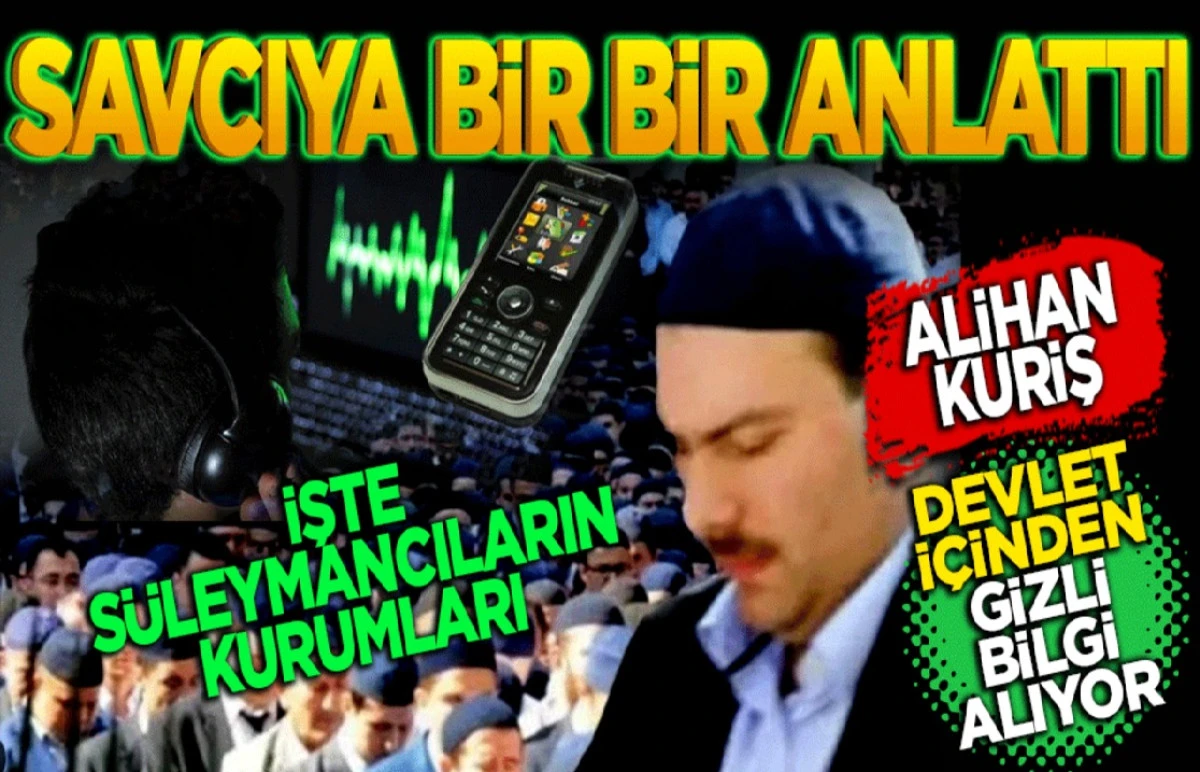 SÜLEYMANCILARIN Bütün sırlarını o isim ifşa etti! FETÖ GİBİ DEVLETE SIZMIŞLAR!