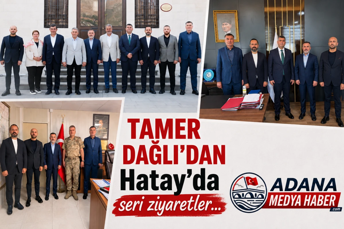 TAMER DAĞLI'DAN Hatay'da seri ziyaretler... 