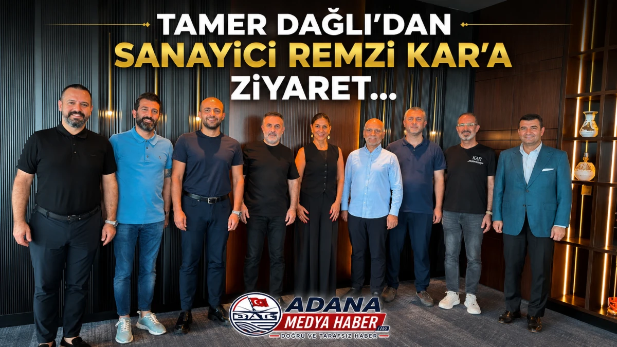 Tamer Dağlı'dan Sanayici Remzi Kar'a Ziyaret