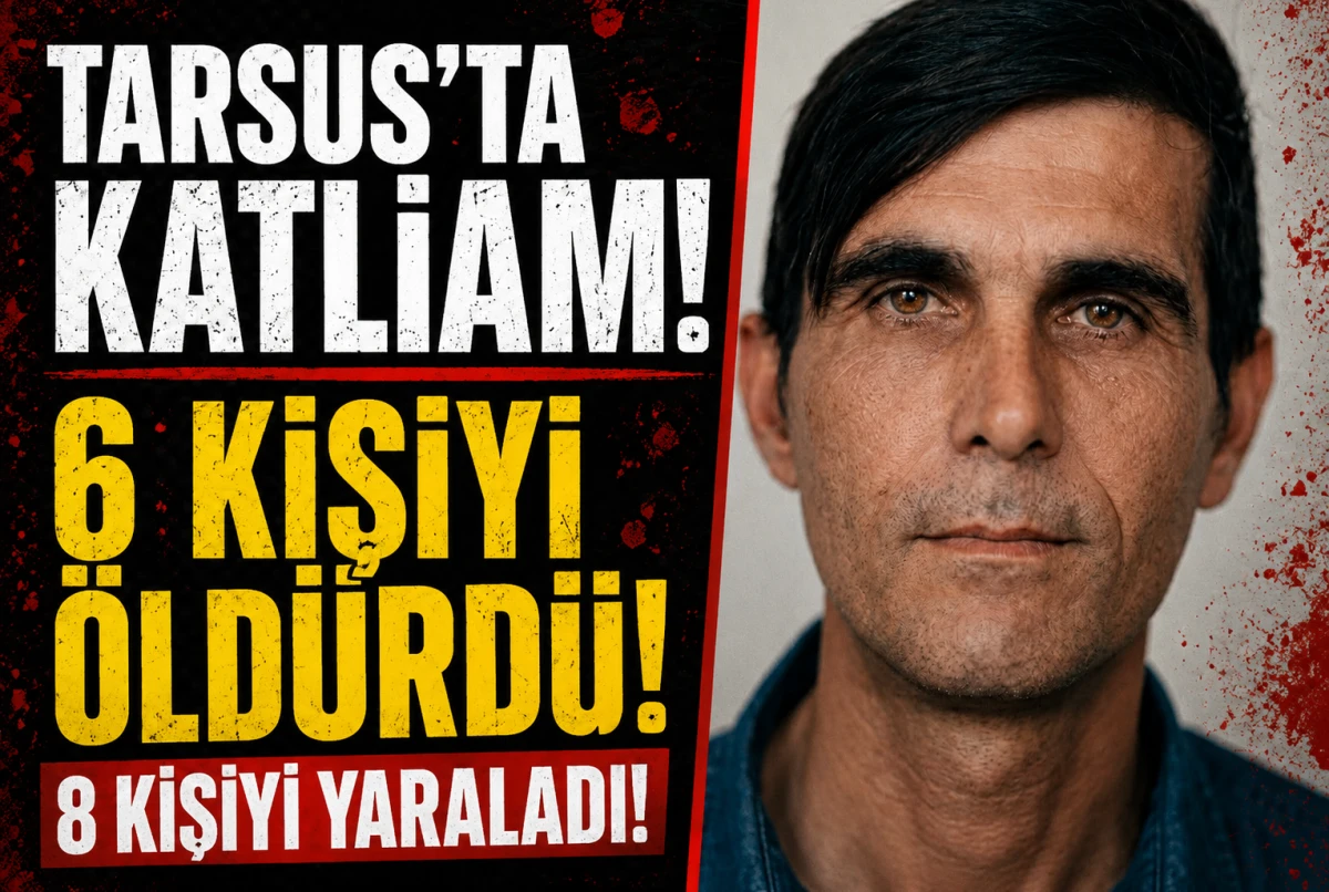 Tarsus'ta katliam! 6 kişiyi &ouml;ld&uuml;rd&uuml;... 8 kişiyi yaraladı!