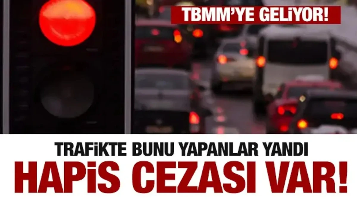 Trafikte bunları yapanın resmen hayatı kayar! İşte yeni CEZALAR! 
