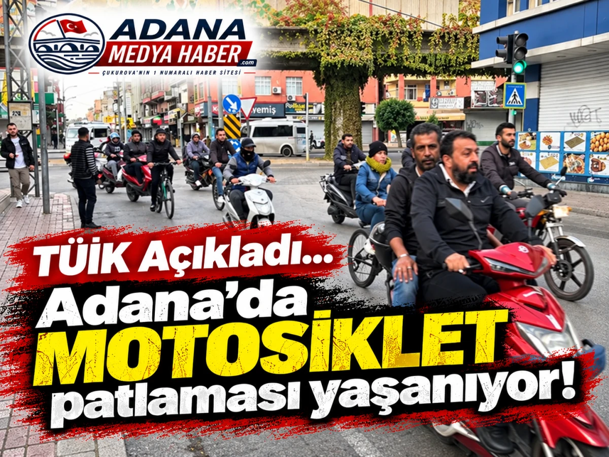 T&Uuml;İK A&ccedil;ıkladı... Adana'da MOTOSİKLET patlaması yaşanıyor! 