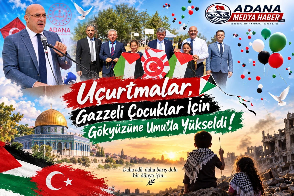 U&ccedil;urtmalar, Gazzeli &Ccedil;ocuklar İ&ccedil;in G&ouml;ky&uuml;z&uuml;ne Umutla Y&uuml;kseldi!