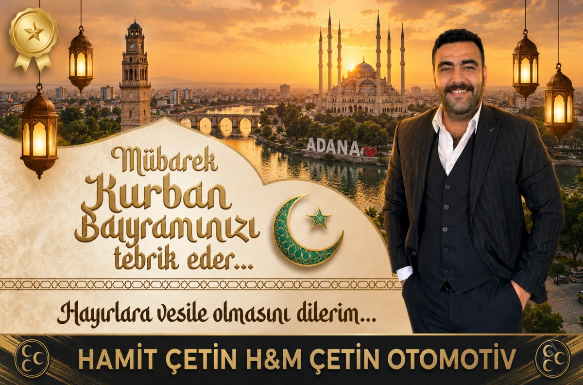 &Uuml;lk&uuml;c&uuml; İş ve Siyaset Adamı Hamit &Ccedil;etin'den Bayram Mesajı... 