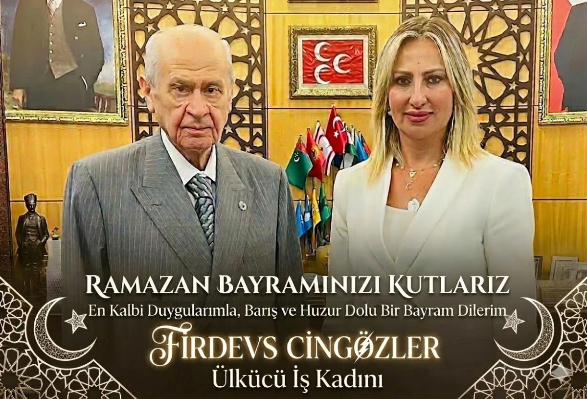 &Uuml;lk&uuml;c&uuml; İş ve Siyaset Kadını Firdevs Cing&ouml;zler'den bayram mesajı