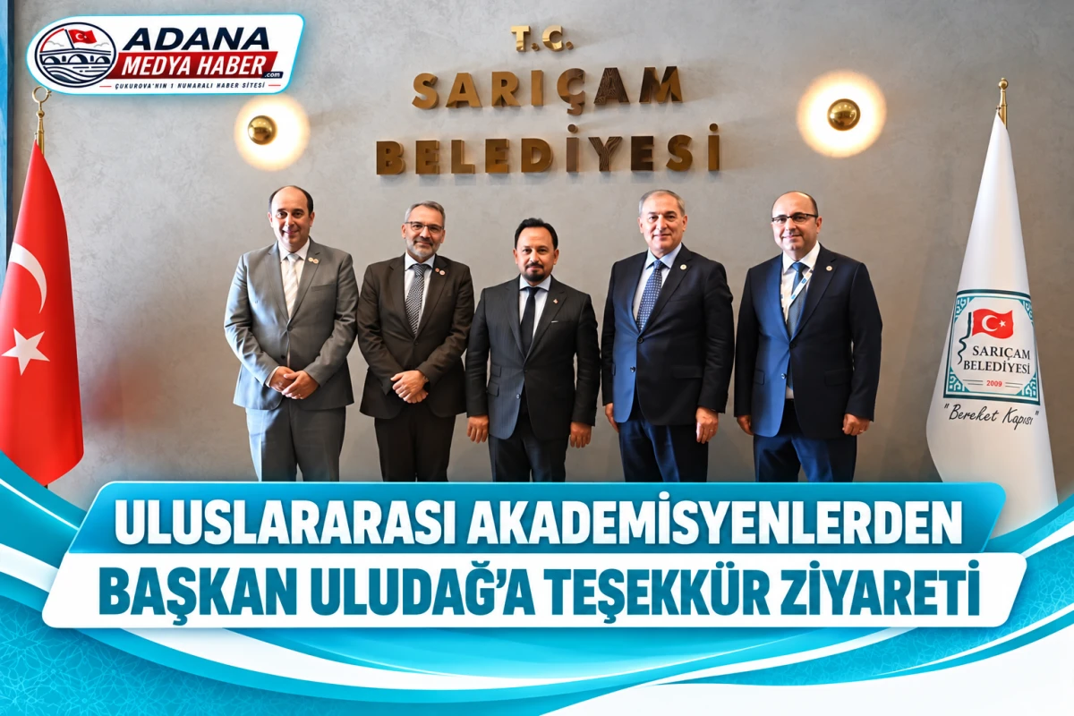 ULUSLARARASI AKADEMİSYENLERDEN BAŞKAN ULUDAĞ&rsquo;A TEŞEKK&Uuml;R ZİYARETİ