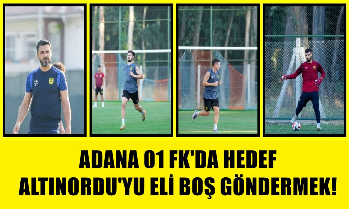 Yer : ADANA 01 FK HASAN ADALI TESİSLERİ... Cumartesi Altınordu'yu konuk edecek... HEDEF 3 PUAN! 