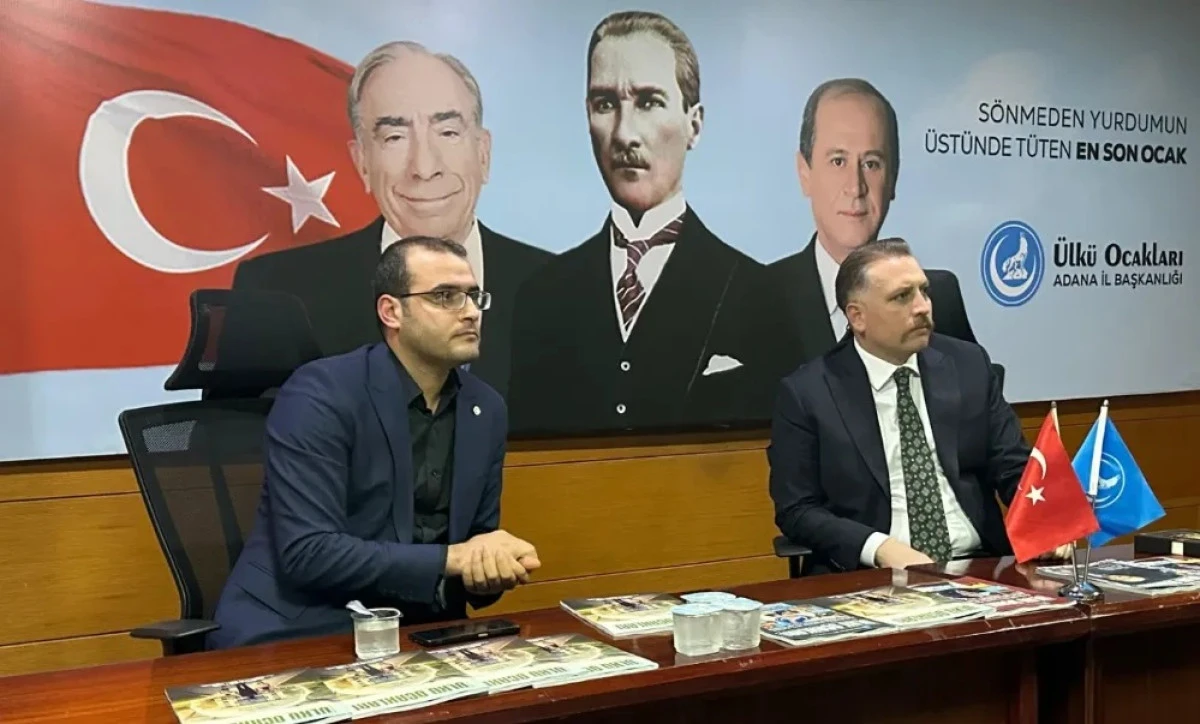Yer : Adana &Uuml;lk&uuml; Ocakları İl Başkanlığı... Konu : Bağımlılıkla m&uuml;cadele...! 