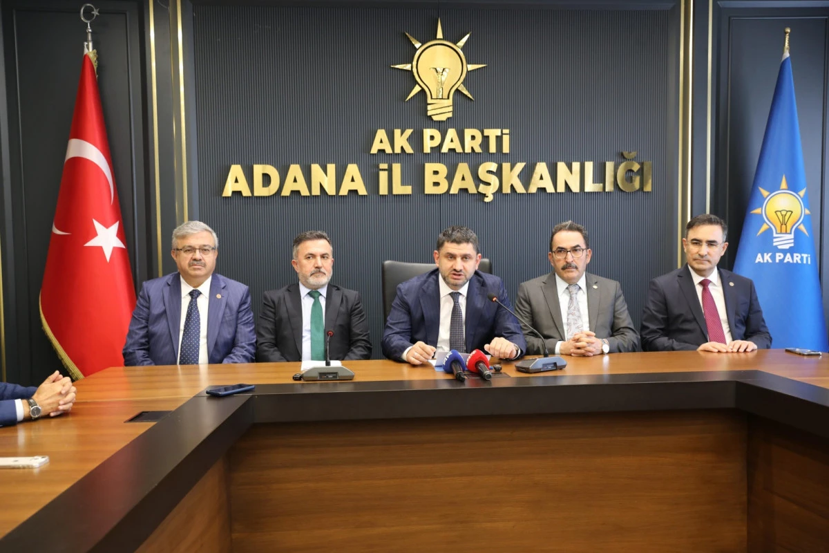 Yer : AK Parti Adana İl Başkanlığı... YENİ EVİM, İLK İFTARIM temalı &ccedil;alışma tanıtıldı... 