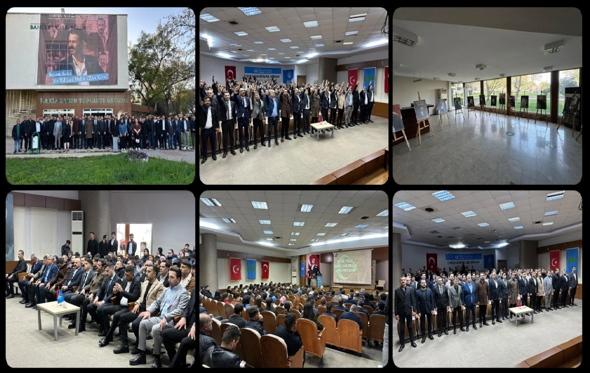 Yer : &Ccedil;ukurova &Uuml;niversitesi...  &Uuml;lk&uuml; Ocakları Adana İl Başkanlığı... Şehit Fırat Yılmaz &Ccedil;akıroğlu'nu unutmadı...