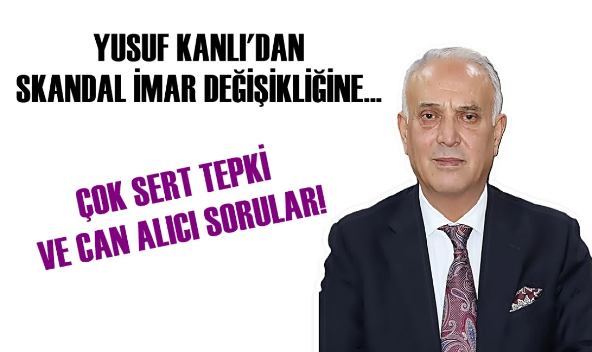 Yer : MHP Adana İl Başkanlığı... Yusuf Kanlı'dan Skandal İmar değişikliğine... &Ccedil;ok sert Tepki! 