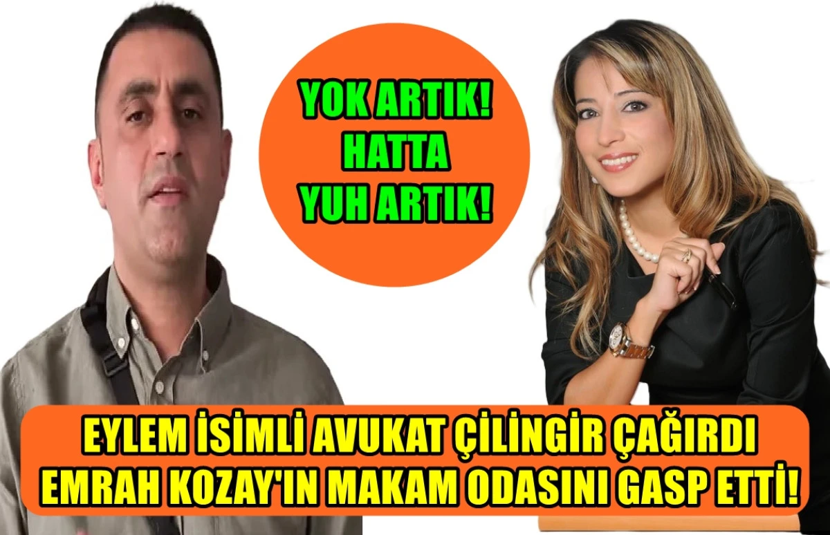 YOK ARTIK... HATTA YUH ARTIK... Eylem isimli avukat çilingir çağırdı... Belediye Başkanın makam odasını GASP ETTİ! 