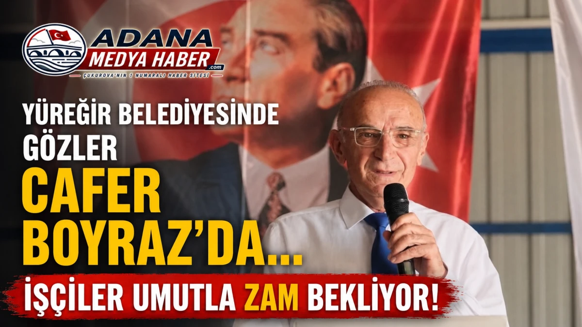 Y&uuml;reğir Belediyesinde g&ouml;zler CAFER BOYRAZ'DA... İş&ccedil;iler umutla ZAM bekliyor! 