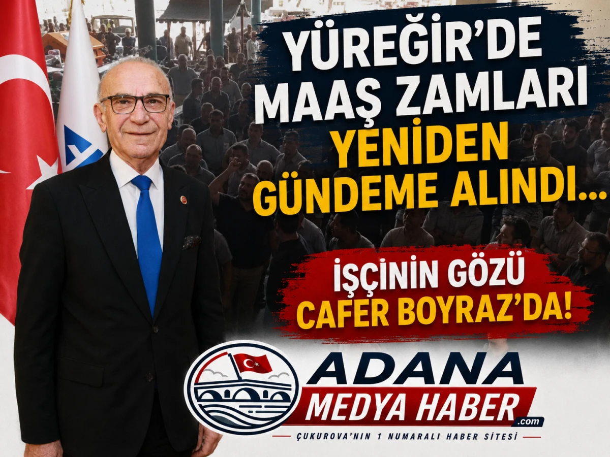 Y&uuml;reğir'de maaş zamları yeniden g&uuml;ndeme alındı... İş&ccedil;inin g&ouml;z&uuml; CAFER BOYRAZ'DA! 