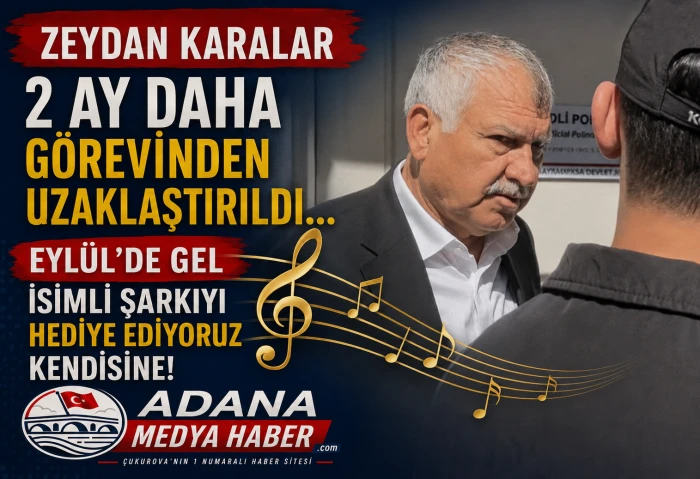 ZEYDAN KARALAR 2 ay daha g&ouml;revinden uzaklaştırıldı... EYL&Uuml;L'DE GEL isimli şarkıyı hediye ediyoruz kendisine! 