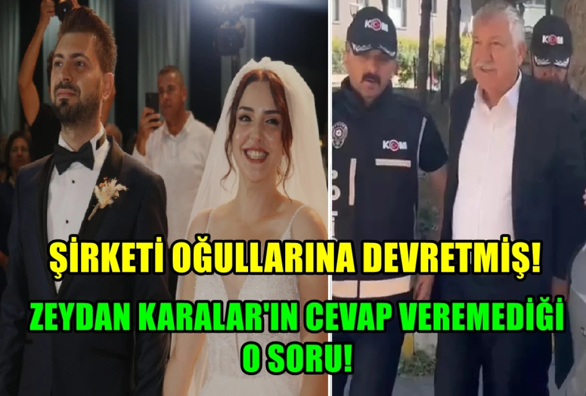 Zeydan Karalar BAŞKENT PRES sorularına cevap veremedi... Şirketi oğullarına devretmiş! 