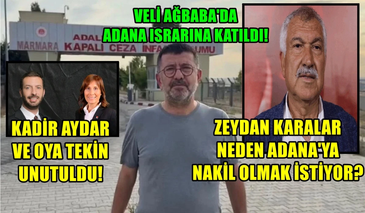 Zeydan Karalar neden ADANA'YA nakil olmak istiyor ?... Kadir Aydar ve Oya Tekin Unutuldu! 