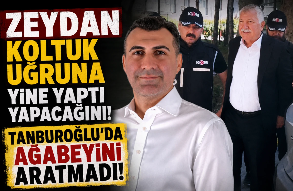 ZEYDAN koltuk uğruna yine yaptı yapacağını! TANBUROĞLU'DA ağabeyini aratmadı! 