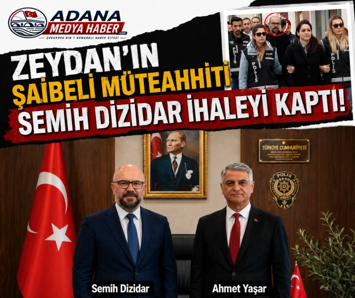 ZEYDAN'IN ŞAİBELİ M&Uuml;TEAHHİTİ SEMİH DİZİDAR İHALEYİ KAPTI!